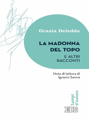 cover image of La Madonna del topo e altri racconti